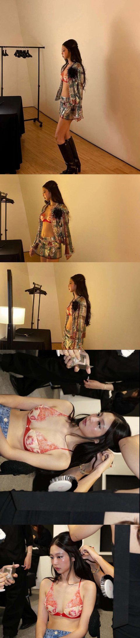 오늘자 제니 느낌 났다는 카리나