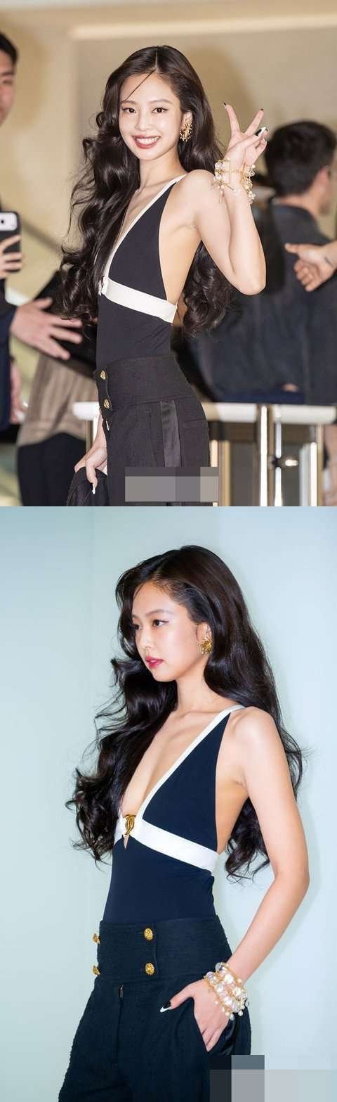 오늘자 제니 느낌 났다는 카리나