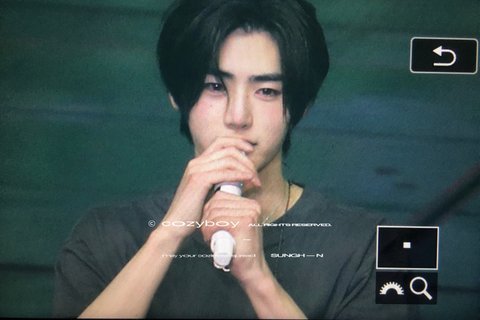 오늘 박성훈 콘서트에서 펑펑 운거 봄?