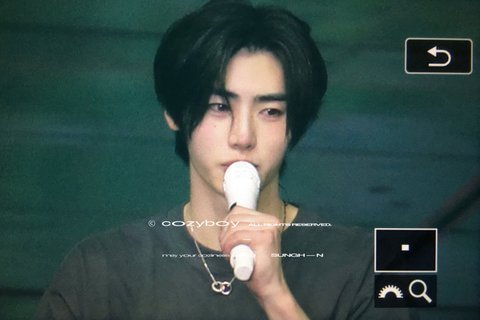 오늘 박성훈 콘서트에서 펑펑 운거 봄?