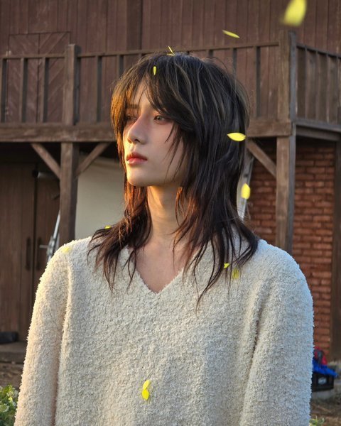 투바투 범규 장발 조카 초미녀임