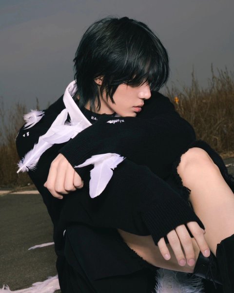 투바투 범규 장발 조카 초미녀임