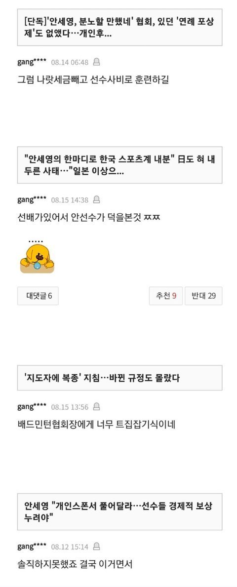 안세형 악플러