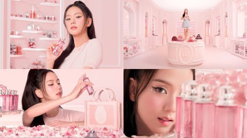 지수 디올 새 향수라인 얼굴맡았대