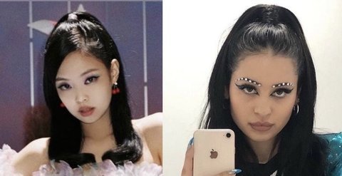 제니 스타일링의 진실... 데뷔 때부터 지금까지 알렉사 데미 그림자 못 벗어나는 거 나만 보여?