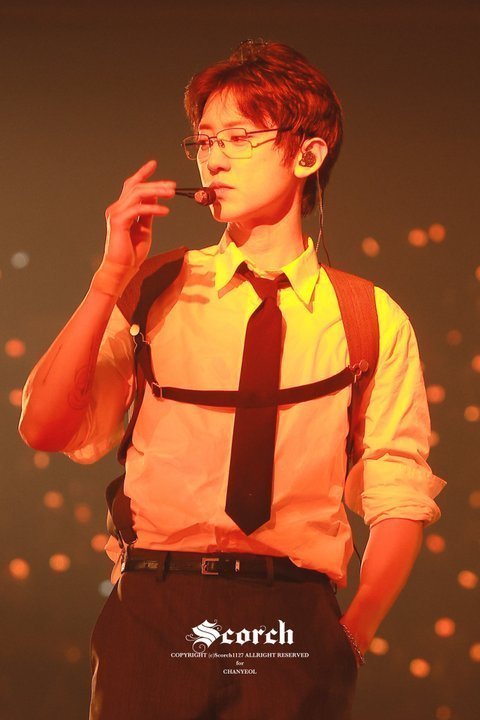 난리난 엑소 콘서트 찬열 비주얼